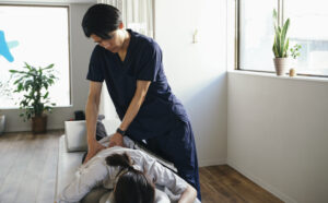 整体を行う柳澤先生